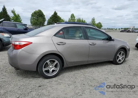 2014 Toyota Corolla L from USA, damaged, VIN 2T1BURHE3EC037851